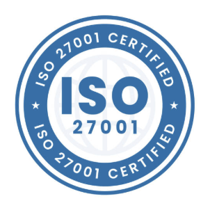 ISO 27001 Certified